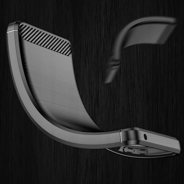 Θήκη Carbon elastyczne etui pokrowiec Xiaomi Redmi Note 11 czarny
