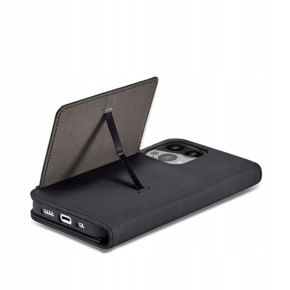 Θήκη κάρτας μαγνήτη etui iPhone 14 Pro θήκη με καπάκι πορτοφόλι βάση μαύρο