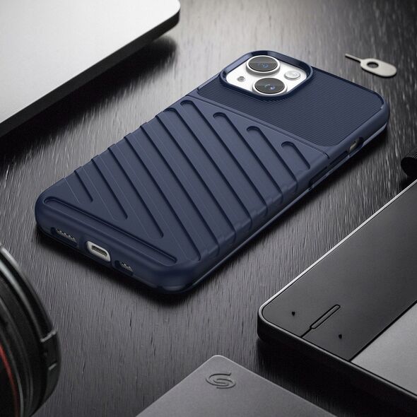 Θήκη Thunder Case για iPhone 14, ανθεκτική θήκη, μπλε