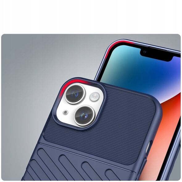 Θήκη Thunder Case για iPhone 14, ανθεκτική θήκη, μπλε