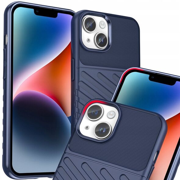 Θήκη Thunder Case για iPhone 14, ανθεκτική θήκη, μπλε