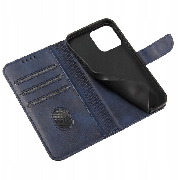 Θήκη Magnet etui Samsung Galaxy S23 pokrowiec z klapką portfel podstawka niebieskie