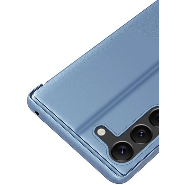 Θήκη Clear View για Samsung Galaxy S23+ με καπάκι μαύρο