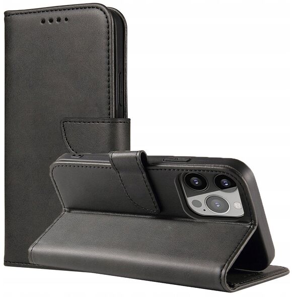 Θήκη Magnet Case Samsung Galaxy S23 με καπάκι πορτοφόλι βάση μαύρο