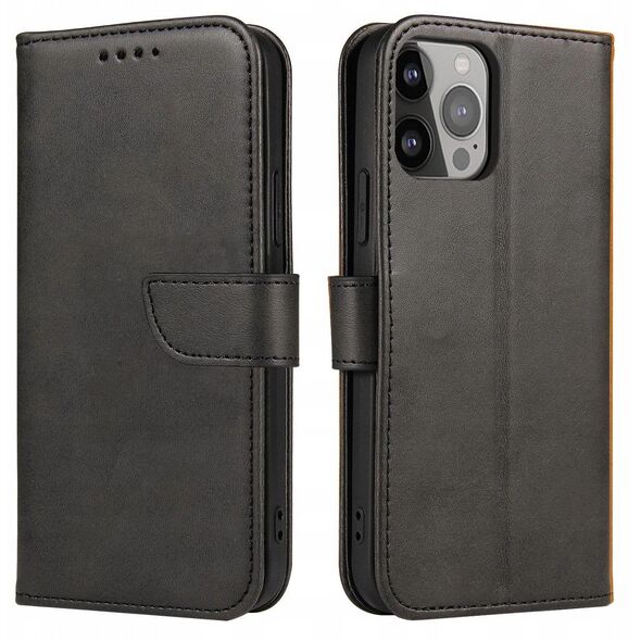 Θήκη Magnet Case Samsung Galaxy S23+ με καπάκι πορτοφόλι βάση μαύρη