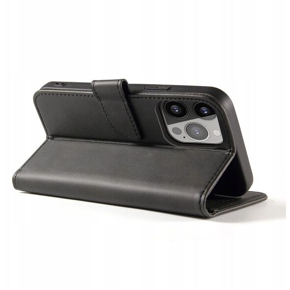 Θήκη Magnet Case Samsung Galaxy S23+ με καπάκι πορτοφόλι βάση μαύρη