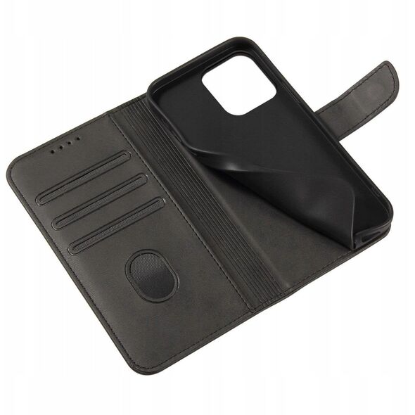 Θήκη Magnet Case Samsung Galaxy S23+ με καπάκι πορτοφόλι βάση μαύρη