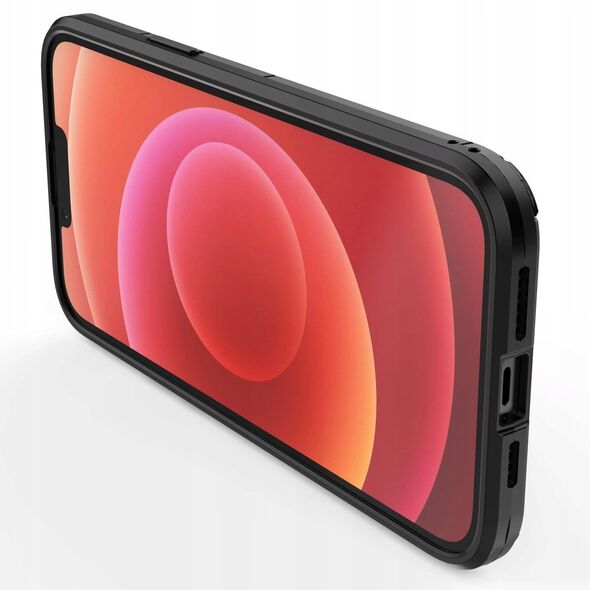 Θήκη Ring Armor για iPhone 14 Plus θωρακισμένη θήκη με μαγνητική λαβή δαχτυλίδι μαύρο