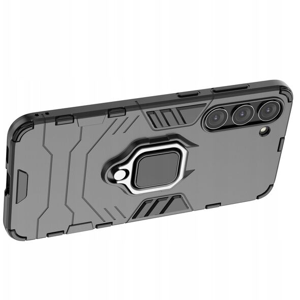 Θήκη Ring Armor για Samsung Galaxy S23+ θωρακισμένη θήκη με μαγνητική βάση δαχτυλίδι μαύρο