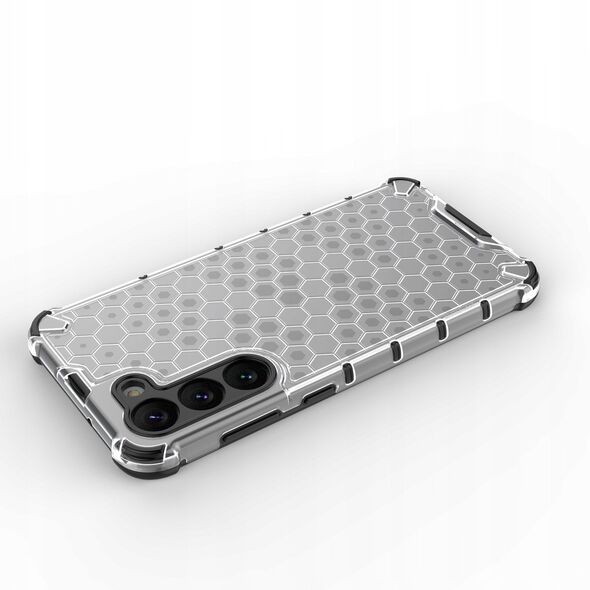Θήκη Honeycomb για Samsung Galaxy S23+ θωρακισμένη υβριδική θήκη μαύρη