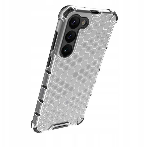 Θήκη Honeycomb για Samsung Galaxy S23+ θωρακισμένη υβριδική θήκη μαύρη