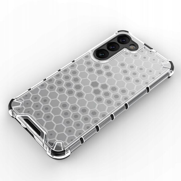 Θήκη Honeycomb για Samsung Galaxy S23+ θωρακισμένη υβριδική θήκη μαύρη