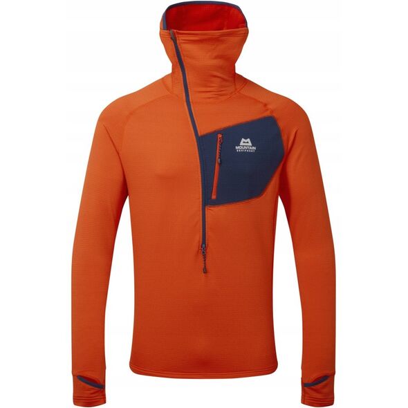 Φούτερ eclipse hooded zip t-magma-medieval blue-l