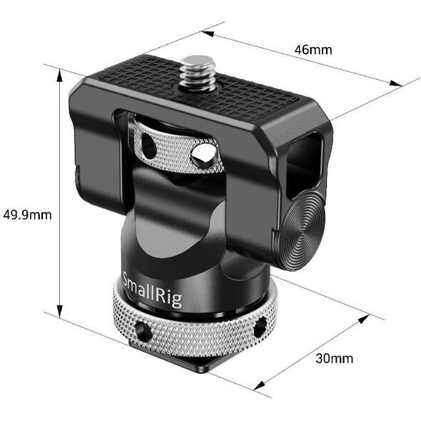 Βάση περιστροφής και κλίσης SmallRig 2346, βάση οθόνης για υποδοχή αξεσουάρ