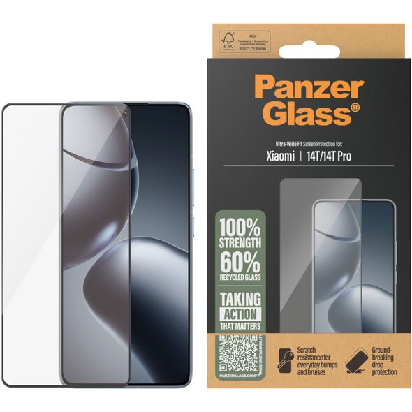 Προστατευτικό Οθόνης PanzerGlass Xiaomi 14T / 14T Pro - UWF