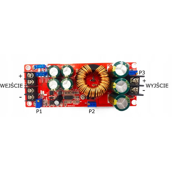 Μετατροπέας τάσης DC/DC από 8-60V σε 12-83V 1200W 20A (STEP UP)