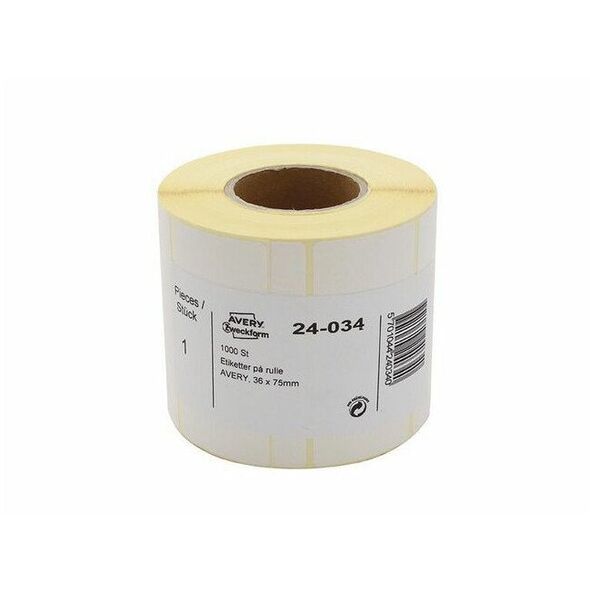 Ετικέτα σε ρολό 36x75mm 24-034 1000τμχ/ρολ - (1000 τμχ)