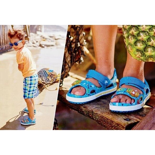 Crocs™ παιδικά σανδάλια Bayaband Sandal Kid's, ροζ