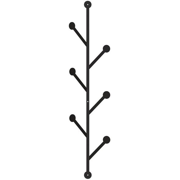 Κρεμάστρα ρούχων Kalune Design 776, μαύρη