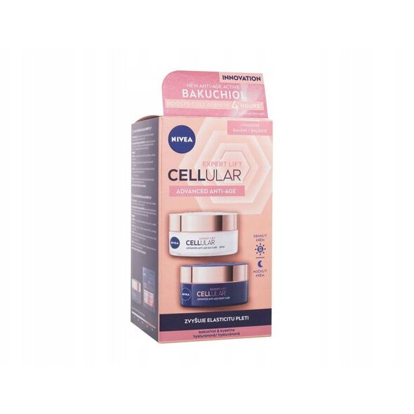 Σετ Nivea: κρέμα ημέρας, 50 ml + κρέμα νύχτας, 50 ml + ορός προσώπου, 30 ml