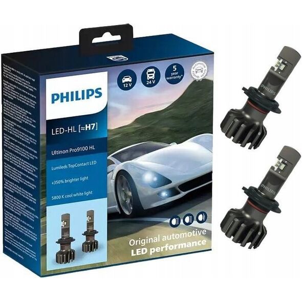 Λάμπα LED (Σετ των 2) H7 12/24V PX26D χωρίς έγκριση για χρήση στο δρόμο Ultinon Pro9100 HL