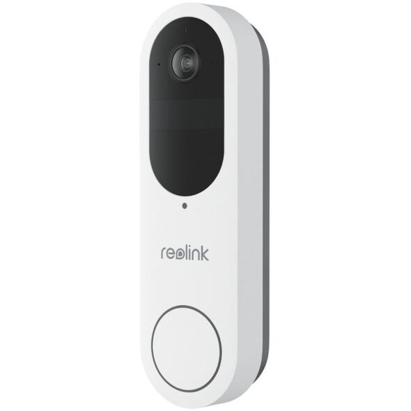 Κουδούνι Βίντεο REOLINK WiFi - Λευκό 2K | 4MP | Ενσύρματο & Μπαταρίας