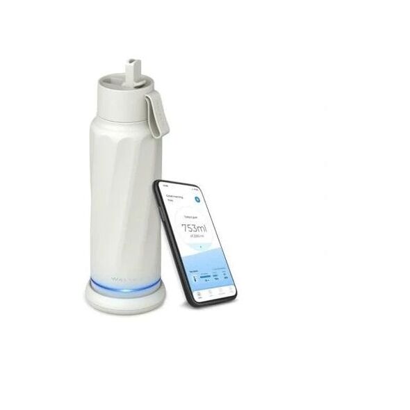 Atom WaterH VITA FlipLid έξυπνο μπουκάλι νερού, 532 ml, λευκό