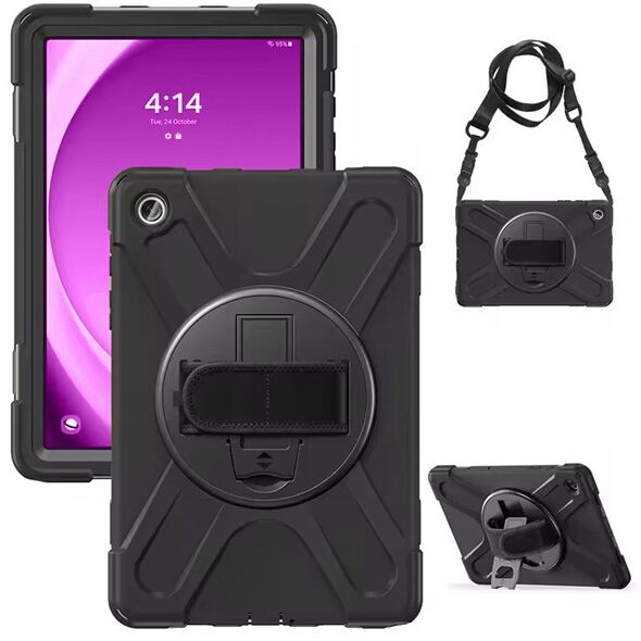 Θήκη Rugged Armor Insmat, Samsung Galaxy Tab A9+, μαύρο