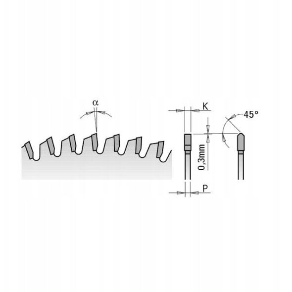 ΠΡΙΟΝΙ CMT HW D=250 F=32 Z=80 K=3.2/2.8 ... ΑΛΟΥΜΙΝΙΟ, ΛΑΜΙΝΑΤΕΣ.