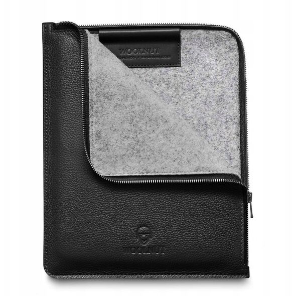 Δερμάτινη Θήκη Folio Woolnut για iPad Pro & Air 11", μαύρο