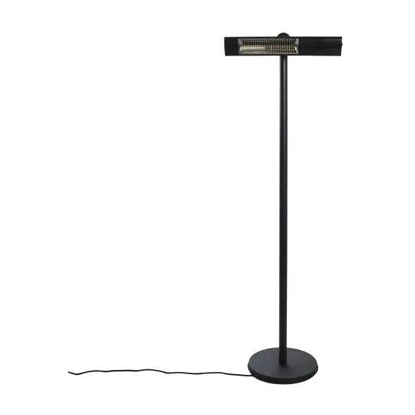 Φορητή θερμάστρα βεράντας HORTUS 500/1000/1500W με τηλεχειριστήριο RGT μαύρο (211-410)