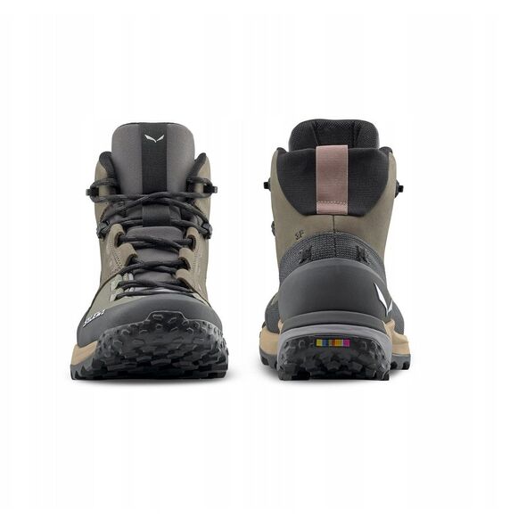 Γυναικεία Μποτάκια Puez Leather Mid PTX-Bungee cord-Onyx-UK 5,5 (38,5) SALEWA