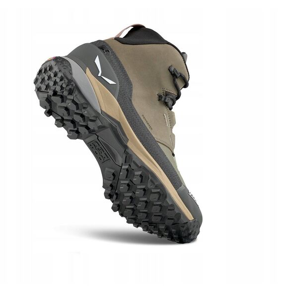 Γυναικεία μποτάκια Puez Leather Mid PTX - Bungee Cord - Onyx - UK 6 (39) SALEWA