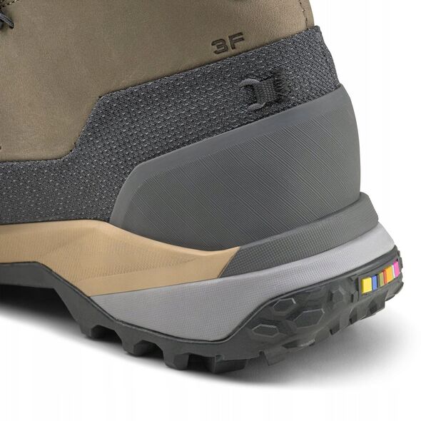 Γυναικεία μποτάκια Puez Leather Mid PTX - Bungee Cord - Onyx - UK 6 (39) SALEWA