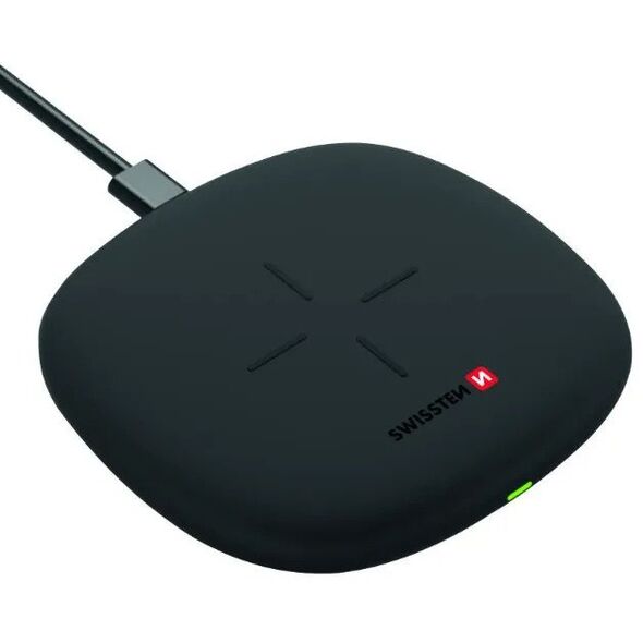 Swissten 10W Wireless charger with USB-C 1.5m cable