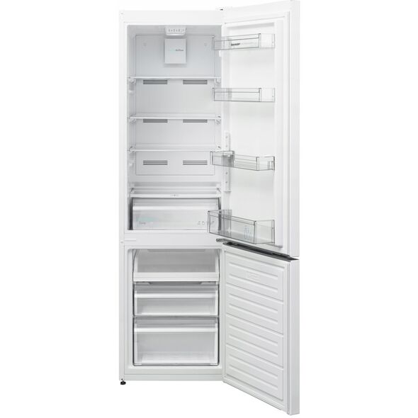 SHARP ψυγείο με καταψύκτη στο κάτω μέρος 180 cm λευκό SJFBA05DTXWEEU