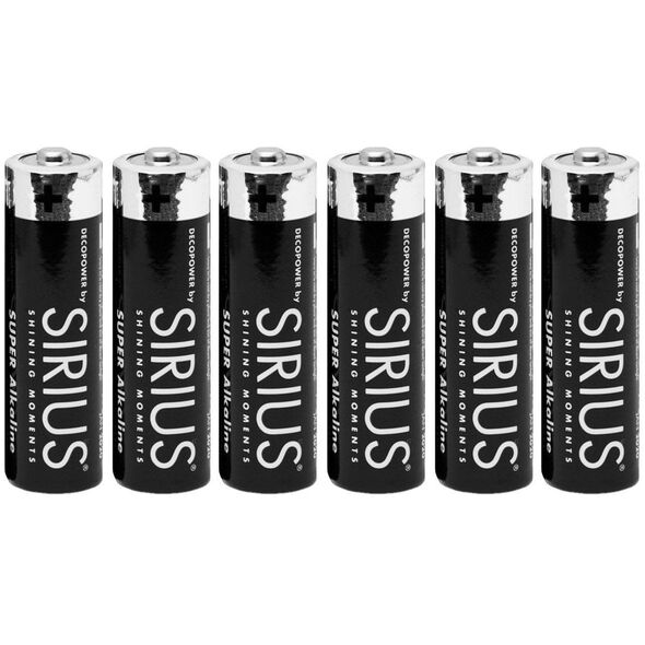 Sirius DecoPower AA Μπαταρίες - 6 τεμ