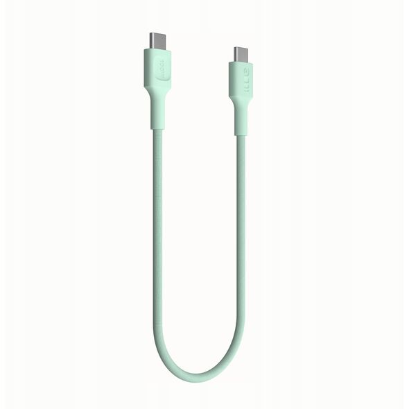 Καλώδιο Green Cell PowerStream USB Type-C Αρσενικό - USB Type-C Αρσενικό 100W Μέντα Πράσινο 0.3m 5904326376137
