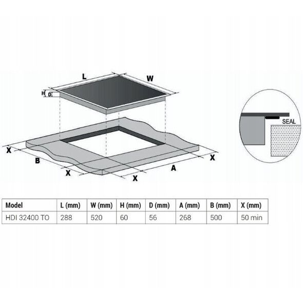 Εστία BEKO HDI32400TO