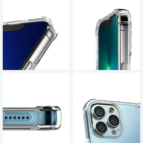 Etui Mercury Bulletproof do Apple iPhone 13 Pro przezroczysty