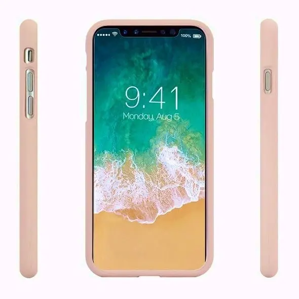 Etui Mercury Soft do Samsung Galaxy S22 Ultra różowo-piaskowy