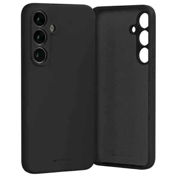 Etui Mercury Silicone do Samsung Galaxy S24 FE czarny