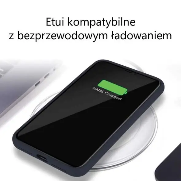 Etui Mercury Silicone do Apple iPhone 13 Pro Max granatowy