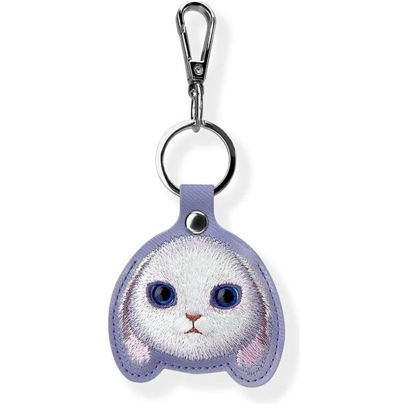 Etui na lokalizator / brelok Nimmy Big   Eyed Pet 2.0 Rabbit fioletowy