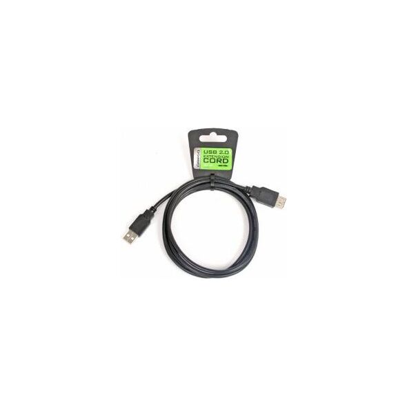 Kabel USB Omega USB-A - USB-A 1.5 m Czarny (56628)