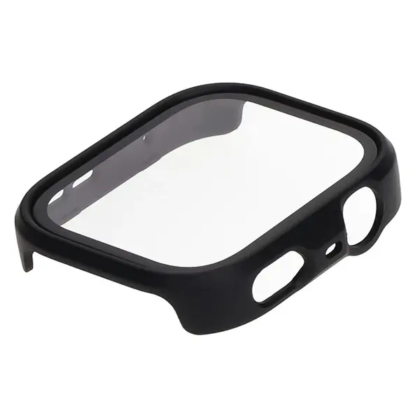 Etui ze szkłem do zegarka Bizon Case+Glass Watch do Huawei Watch Fit 4 Pro czarne matowe