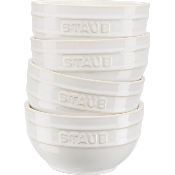 STAUB Zestaw 4 misek okrągłych Staub