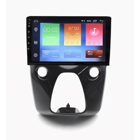 Ραδιόφωνο πλοήγησης GPS για Peugeot 108 2014-2021 Android