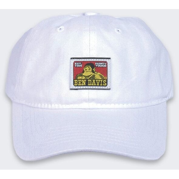 Czapka Ben Davis Twill Baseball White