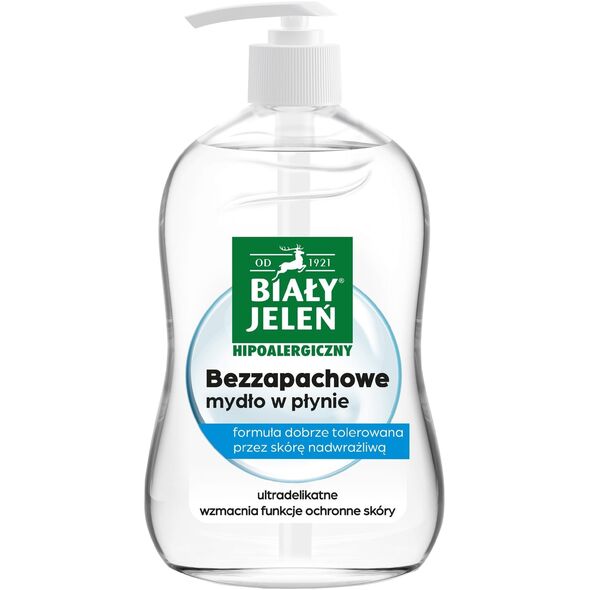 POL BIAŁY JELEŃ Mydło w pł. bezzap. Hipoaler 500ml